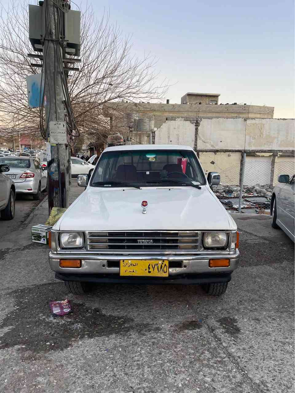 موديل ١٩٨٨ زور خاوينه تايه و بانسو پيشو دوا هه موى تازه يه نوقسانى نيه ده عمى نيه ارم پلاستيك هه وليره به شه رتى ارمو اوه لييات ٣٦$ گه لاو مامه له يه كه م *********** السليمانية, العراق
