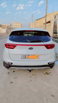 كيا سبورتج أمريكي موديل 21 ضرر أمامي بنيدمبدل رقم بغداد بأسمي سنوية لغ...