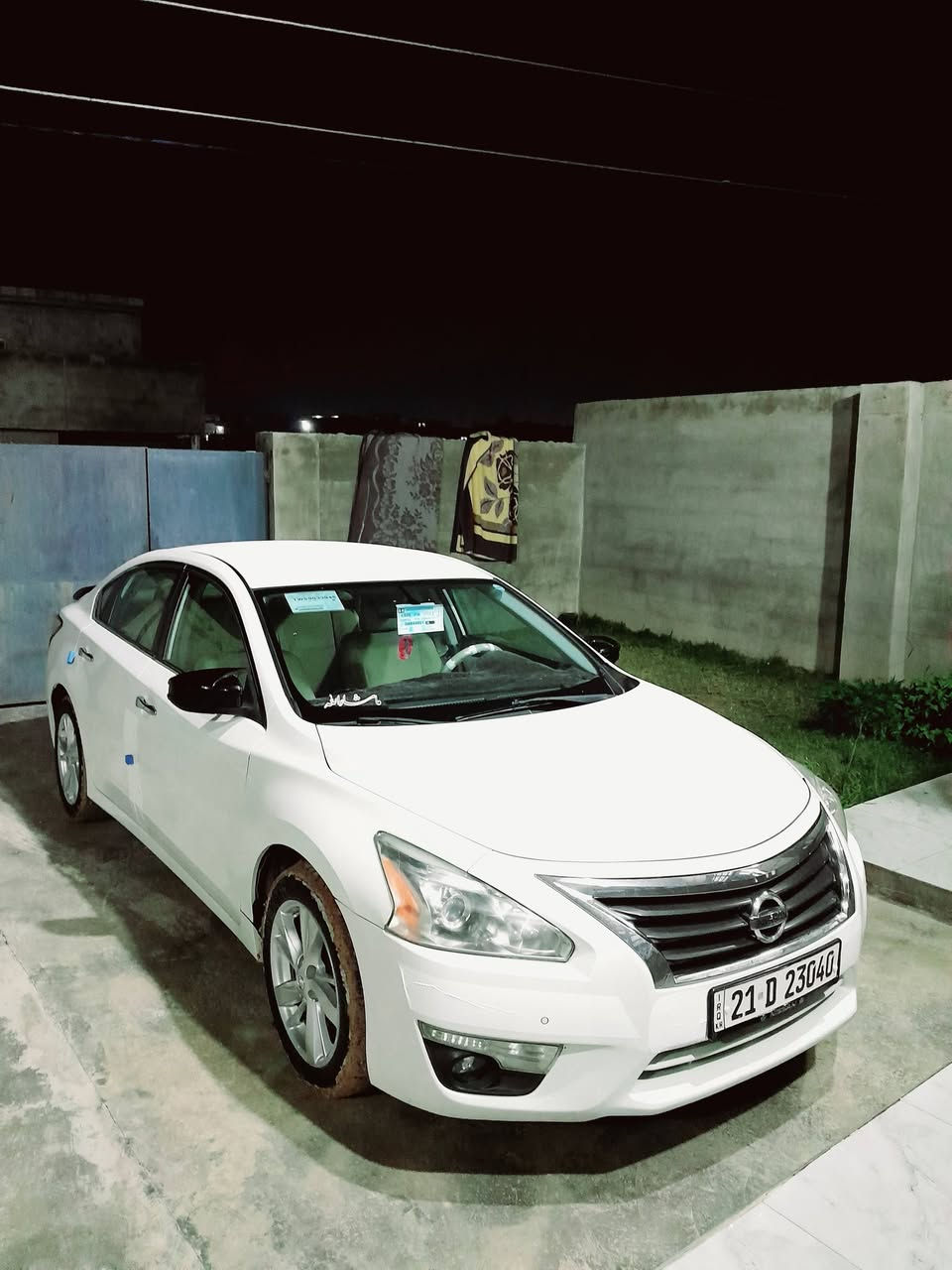 من رخصه الادمن
نيسان التيما موديل 2015وارد خليجي
SVمواصفات
حساسات 360
السياره مابيهه قطره صبغ كلين وسونار مرفق بلمنشور 
السياره نضيفه احلى من الصور 
السياره رقم سليمانيه انكليزي 
سنويه لحد2030
تخم تايرات جدد 
كير مكينه بشرط 
لون ابيض ثلجي
سعر 138وبيها مجال 
عنون ديالى جلولاء
الاستفسار على الرقم الخاص مغلق***********
