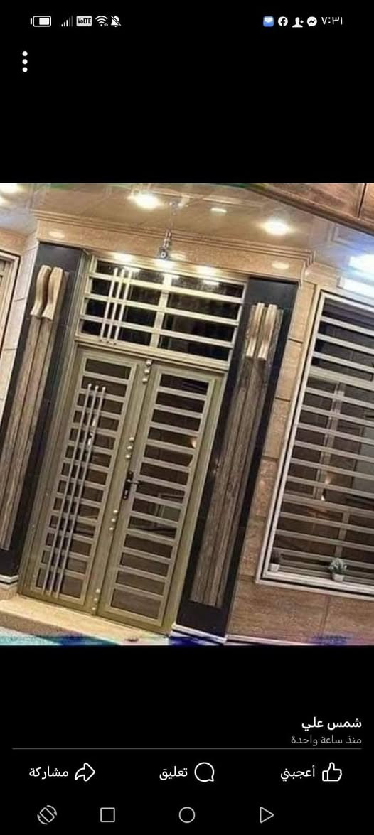 سلام عليكم رمظان كريم حداد باب وشباك محجرات سقايف حداده عامه بأسعار مناسبه *********** وتساب  متفرغ
