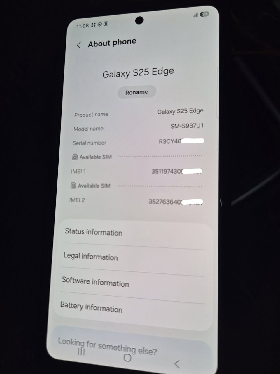 اس ٢٥ ايدج s25 edge 

سامسونك 

حجم ٥١٢ كيكا

شاحن سريع و كفر 

يتميز كلش رفيع 

مابي ولا شخطه 

متوفر توصيل

سعره ٨٠٠


**إذا كنت صاحب هذا الإعلان وتريد حذفه لأي سبب، رجاءا أرسل رسالة إلى الدعم الفني**