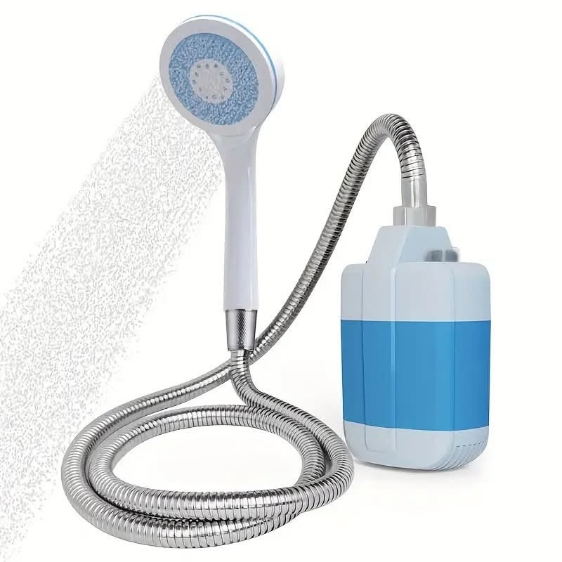 )هذا المنتج هو مضخة دش محمول مخصصة للتخييم والرحلات الخارجية (Portable Camping Shower Pump).إليك أهم تفاصيل ومواصفات هذا الجهاز:آلية العمل: يتم وضع هذه المضخة داخل سطل أو وعاء مليء بالماء، لتقوم بسحب المياه وضخها عبر خرطوم يُربط بالفتحة العلوية المسننة ليصل إلى رأس الدش الاستحمام.التشغيل والشحن: يعمل الجهاز ببطارية داخلية قابلة لإعادة الشحن (عادةً عبر منفذ USB محمّي بغطاء مطاطي لمنع دخول الماء).الاستخدامات:الاستحمام أثناء التخييم والرحلات البرية.غسيل السيارات والمعدات في الأماكن النائية.تنظيف وغسيل الحيوانات الأليفة في الخارج


**إذا كنت صاحب هذا الإعلان وتريد حذفه لأي سبب، رجاءا أرسل رسالة إلى الدعم الفني**