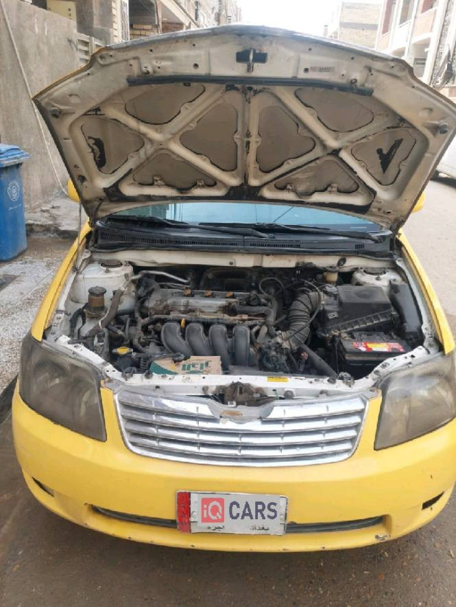 . للبيع سيارة تويوتا كورولا 2005 . 
الوارد: خليجي

سعة المحرك: 1800 سي سي

الحالة: حدادية ممتازة

الطايرات: جدد

اللون الأصلي: (ابيض)، مصبوغة أصفر

رقم السيارة: بغداد / مشروع وطني

السعر: 80 ورقة (قابل للتفاوض البسيط)

للاستفسار ولمزيد من المعلومات الاتصال على الرقم:
📞 ***********
