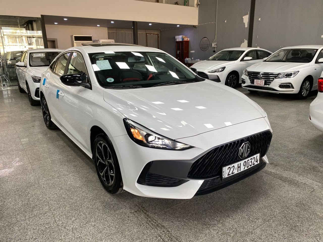 ئێم جی  MG GT 2024 Sport فول 
تەنیا 23 هەزار ڕۆیشتووە.
مواصفات.بەصمة. سلاید. برێك کارەبایی.
شاشەو كاميرا.حساس.ئاوێنە ئیشارەت. 
 تحدید سورعە.کوشین جلد.لايت زينۆن.
موبایل    ***********
مكان : أربيل. سعر 117 وەرەقە أربيل, العراق
