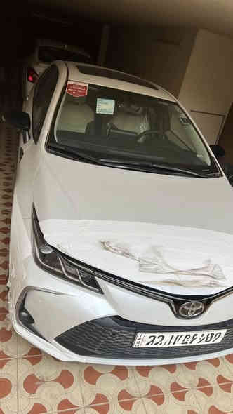 السلام عليكم

كورلا موديل ٢٠٢٥ خليجي شركة ساز وضع الشركة ماشية ٩٣٠٠ الف استلام شركة رقم اربيل بأسمي مكفولة كفالة عامة
للأستفسار  *********** اتصال او واتساب 
السعر 212 وبيها مجال بسيط 
مكان السيارة كركوك او تكريت
