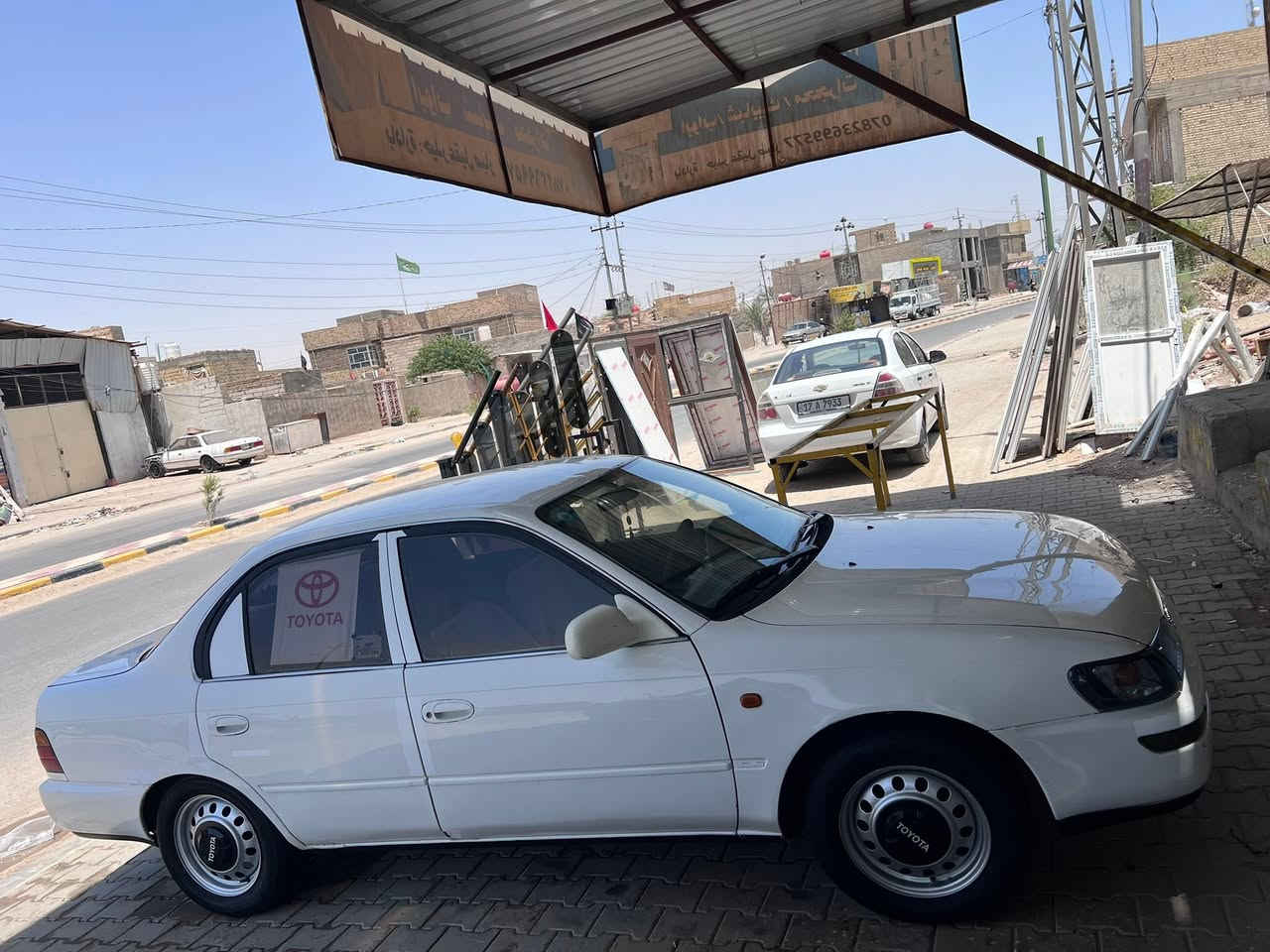 سلام عليكم كورلا 1992 محور حداديه  كير مكينه 1800مصبوغه عام رقم نجف إنكليزي بسمي ب58 اوبيهه مجال ***********
