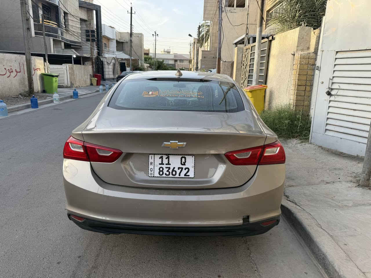 ماليبو للبيع   LT   2023
السياره ماشيه 83 الف
حادثه بنيد وجنطه البنيد سطحي و 3 اماكن بارد على كد شبر شبر بدون صبغ وبيه طخه بلقماره اثر النقل
لسياره مناقصه شي مكينه جديده مبدله ماشيه 10 الف
موصفاته معروفه
رادار
تحديد مسار
نقط عمياء
قطعتين تبريد
شاشه حبيره
كشن الراكب كهرباء
جام  نزول اوتو
ويل حجم 17
لاين زنون عالي ناصي
لسياره باتري جديد صدر امامي جديد مكينة جديده
السعر :125
***********
