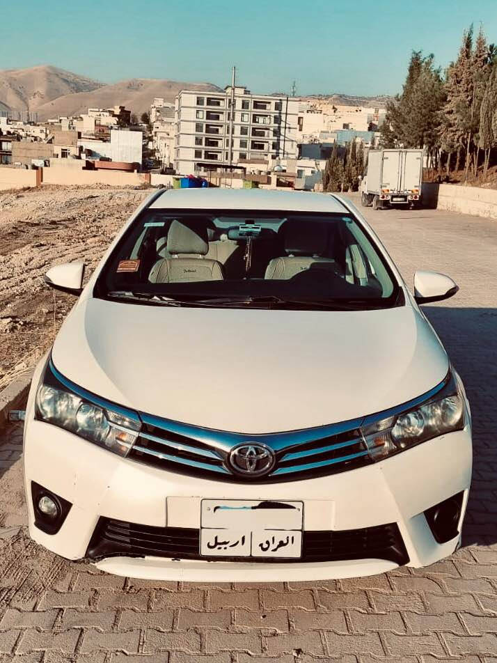 کرۆلا ٢٠١٥ سێ پارچە دەرگاوچەمەلەغ بۆیاخە
پێشودواکەپسەبێ ناوگرتنوئێرباگ 
١٣٠کم رۆشتوە مەکینە١٦تۆماتیک ١١٧$کەمێ معامەلە هەمووبەشەرت دەستی ماڵە*********** السليمانية, العراق
