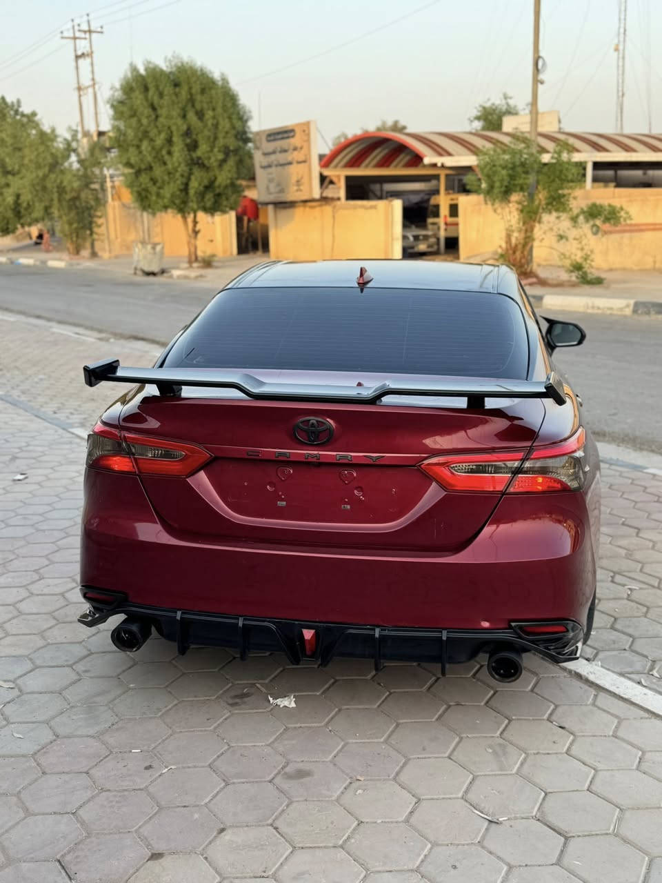 تيوتا كامري
Le
2019  
الحادث بنيد فقط + 3 قطع كلير من امريكا 
ويل TRD تخم تاير جديد 
جناح ودفيوزر TRD 
لايت TRD دعاميه اماميه TRD 
قماره مغلفه اسود 
مري باتمان اسود
دبل اكزوز 
رقم بغداد باسمي كير مكينه دواخل مكفوله 
سعرها 165 وبيها مجال مكاني كربلاء 
***********
