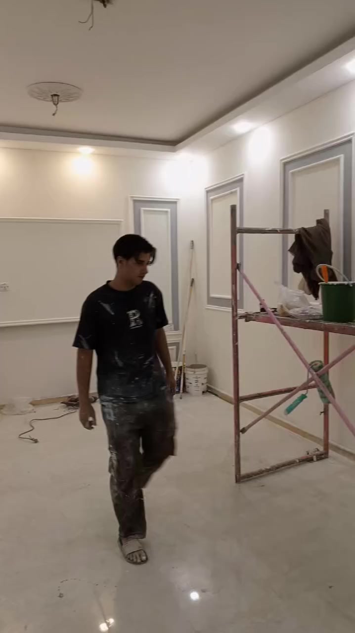 خلفه جبس داخلي + بوردكس خارجي فوم طلس صبغ ترميم منازل +بديل شيبورد بديل الرخام بديل الخشب بديل الحجر + سقف ثانوي مكاني بصره جميع ديكورات نعمل  ***********
