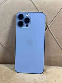ايفون 13برو ماكس📱  ذاكرة 256✅  اللون ازرك البطارية 89٪🔋  بغداد المنصور...