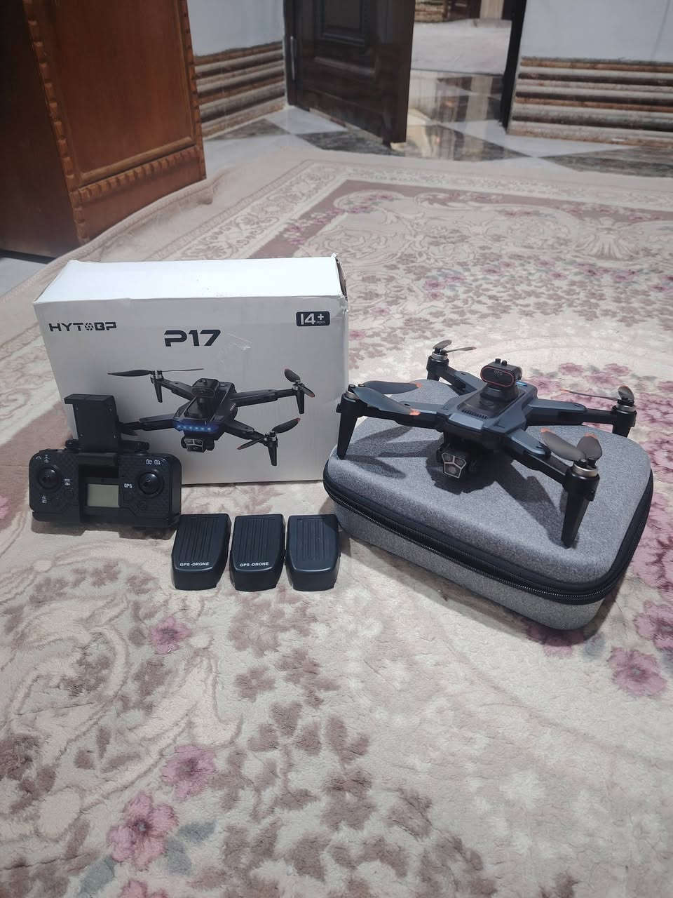 P17 PRO
درون عملاق
محركات برشلز
درون ثقيل
GPS
تحديد مسار
نظام اتبعني
ارتفاع ٢٠٠ متر
مدا واحد كيلوو
رجوع ذاتي
التحكم بلاشارات
ثلاث بطاريات تطيك ٦٠ دقيقه طيران
السعر ٧٥ مع التوصيل *********** وات ساب يوجد توصيل
