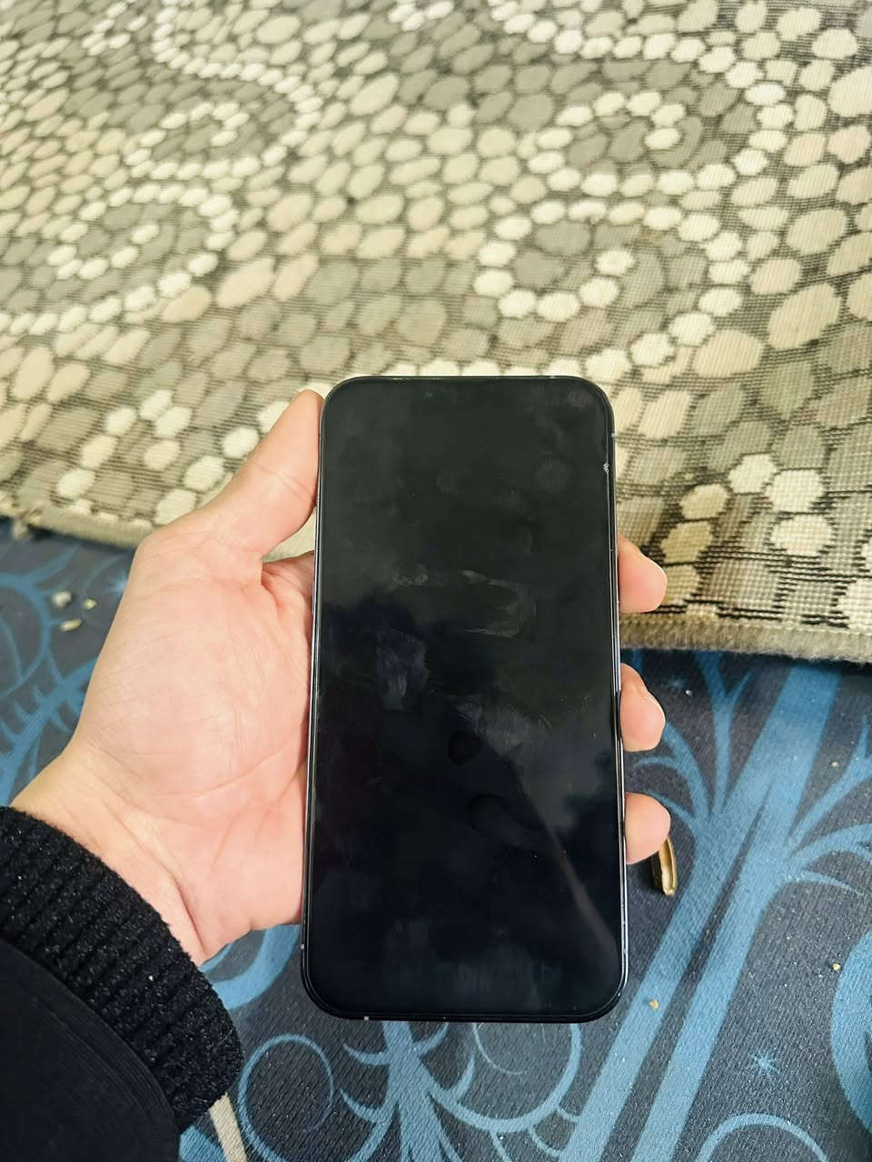 ايفون 13 برو ماكس
ذاكره 512
بطاريه 81
نضيف فول شرط ضمان كلشي موجود 
***********
