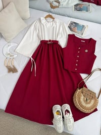 فستان قطعتين • مقاسات ٣٨-٤٨ • فاو البصرة