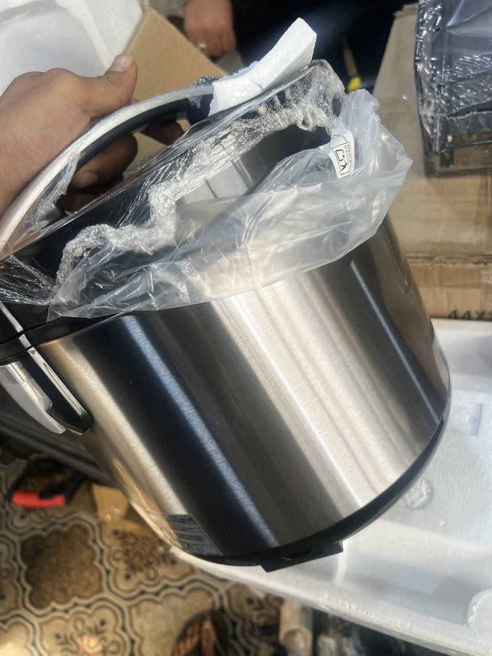 السلام عليكم جدر ضغط 5 لتر  كهربائي نظام تاچ لمس  اوربي   65   الف


**إذا كنت صاحب هذا الإعلان وتريد حذفه لأي سبب، رجاءا أرسل رسالة إلى الدعم الفني**