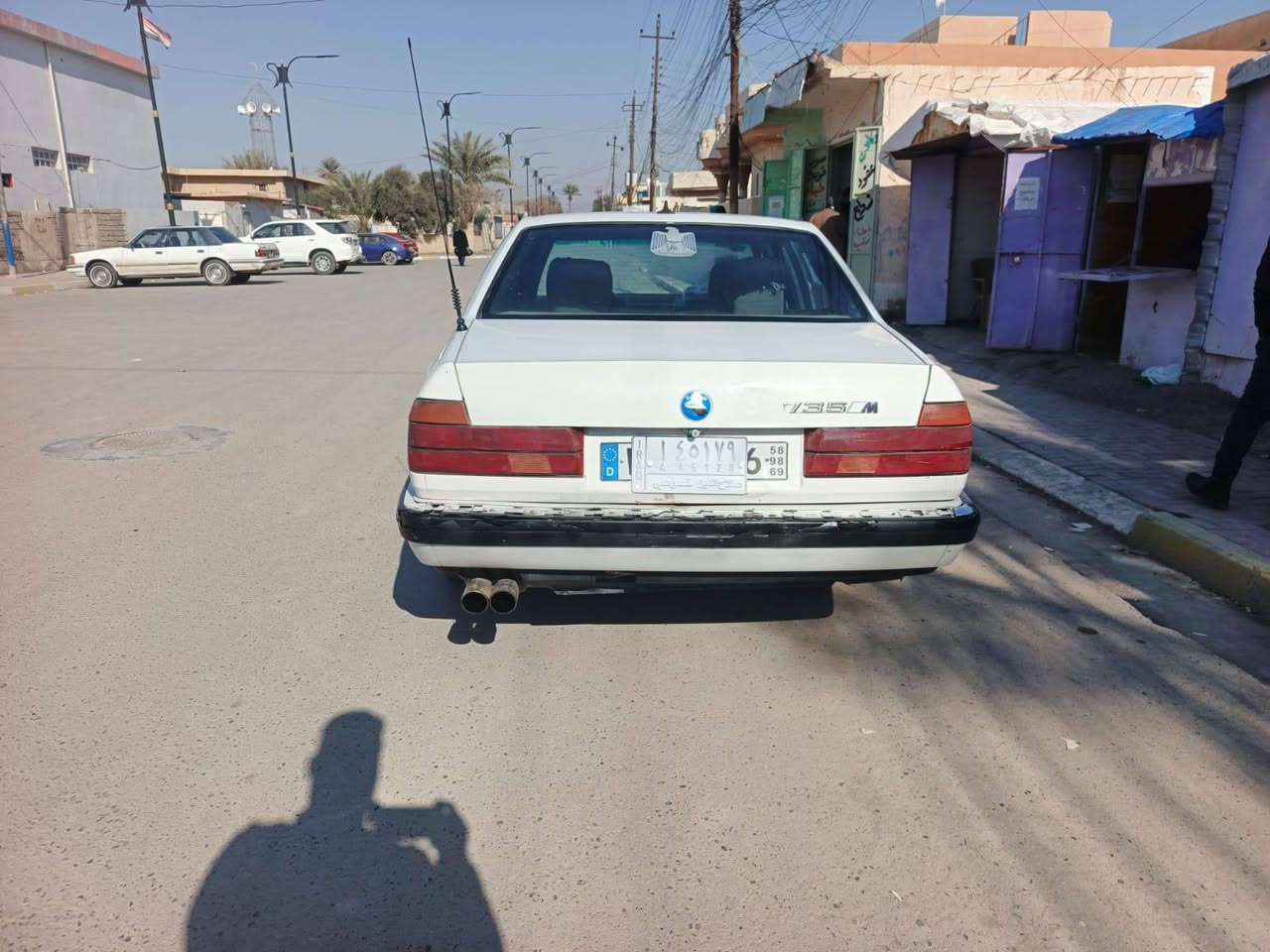 مكلف بلنشر بيع مستعجل بلاش نقد فقط بي ام دبليو موديل 91 رقم صلاح الدين مشروع وطني سنويه عظم لسنه 29 شرط التحويل والوكاله فول أوتوماتيك محرك كير شرط داخل جديد كهربائيات شغاله مسجل شغال تدفئه شغاله صدر جديد السعر 26 وبيها مجال قليل مكان السيارة الشرقاط// *********** // ***********
