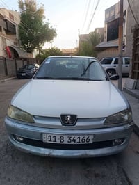 بيجو 306 فرنسي مديل 2001 بسمي سنويه لل31 سياره بلاديه بس بيها جراد كير...