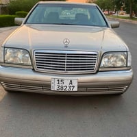 مارسدس S500  شبح     8.    سلندر  بلادي  لون ذهبي  محرك وكير نظيفات  ا...