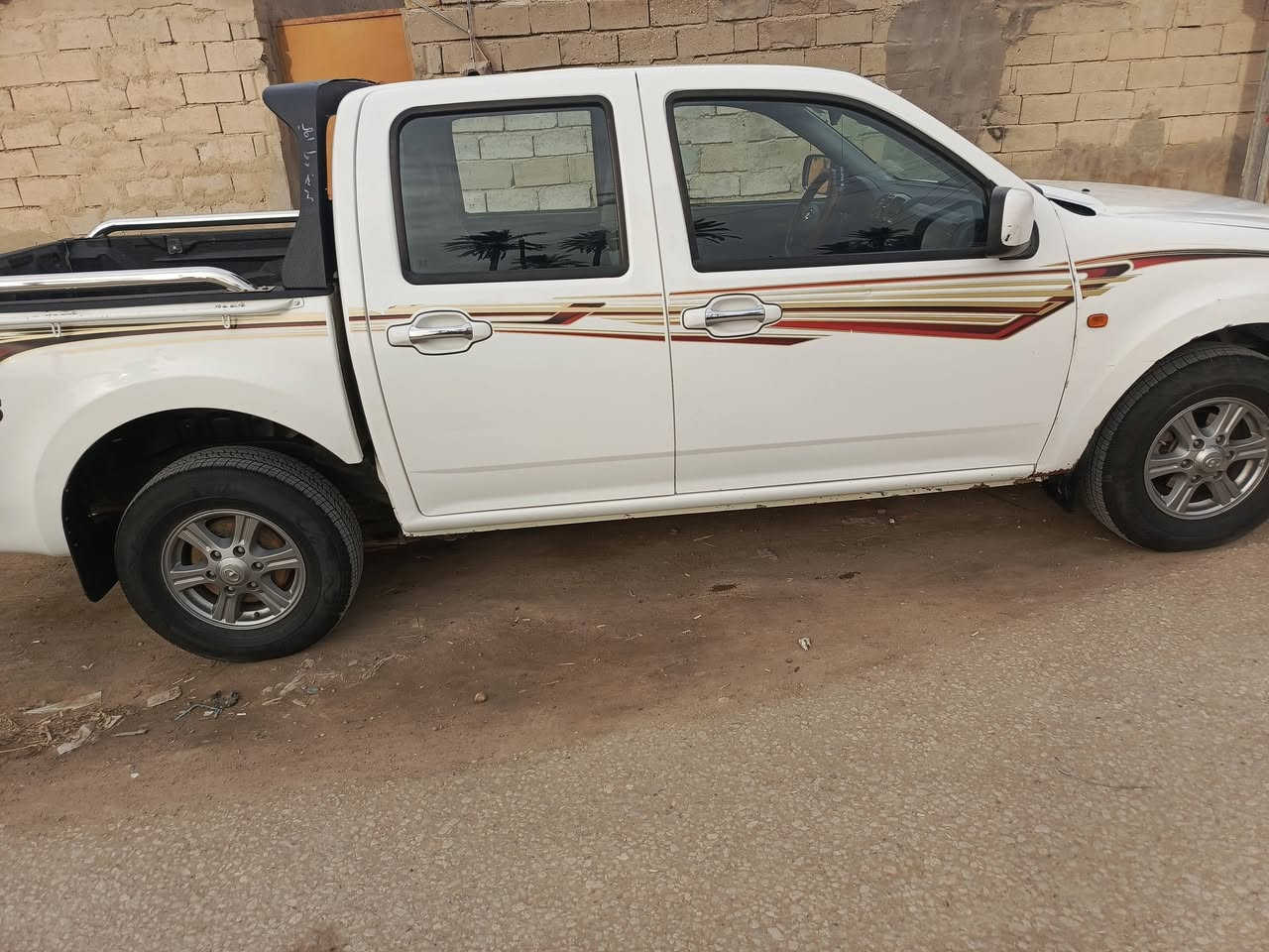 كريت ويل موديل 20 رقم قادسيه دولي سنويه لحد 30مجدد بيه بنيد بي صبغ بدون دواخل وجاملغ الايمن بارد بي قليل والباقى مكفوله مكينه كير حداديه تخم تاير كله جديد ***********السعر ب95
