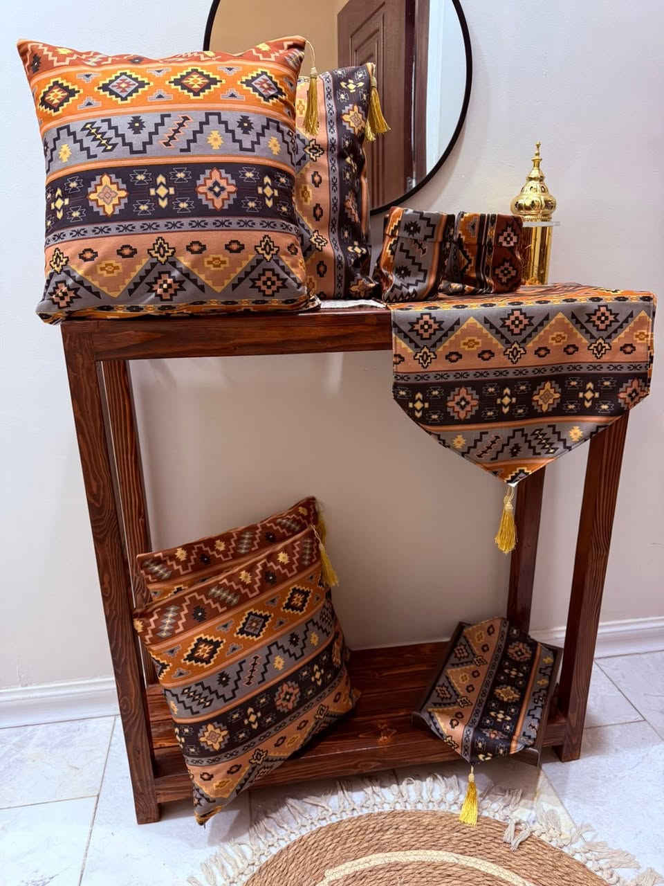 سيت مفرش رمضاني يتكون من 9 قطع قماش قديفة شاموا


**إذا كنت صاحب هذا الإعلان وتريد حذفه لأي سبب، رجاءا أرسل رسالة إلى الدعم الفني**