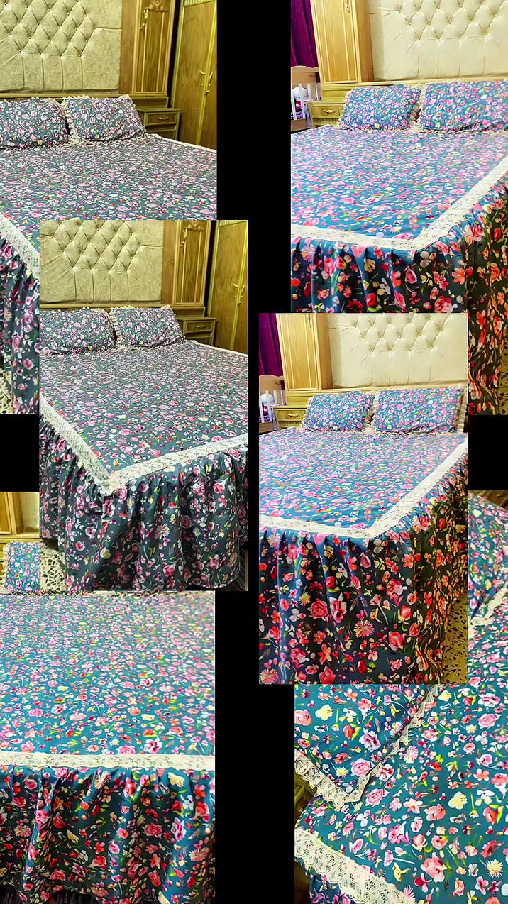 فرشه همايون نفرين 🌹
+ تلبيسه لاستيك +زوج مخاد🌺
+كركش من الجوانب🌸
قياس ٢٠٠×١٩٠

يوجد خدمة توصيل 🚕🚕🚕
داخل ميسان
***********
