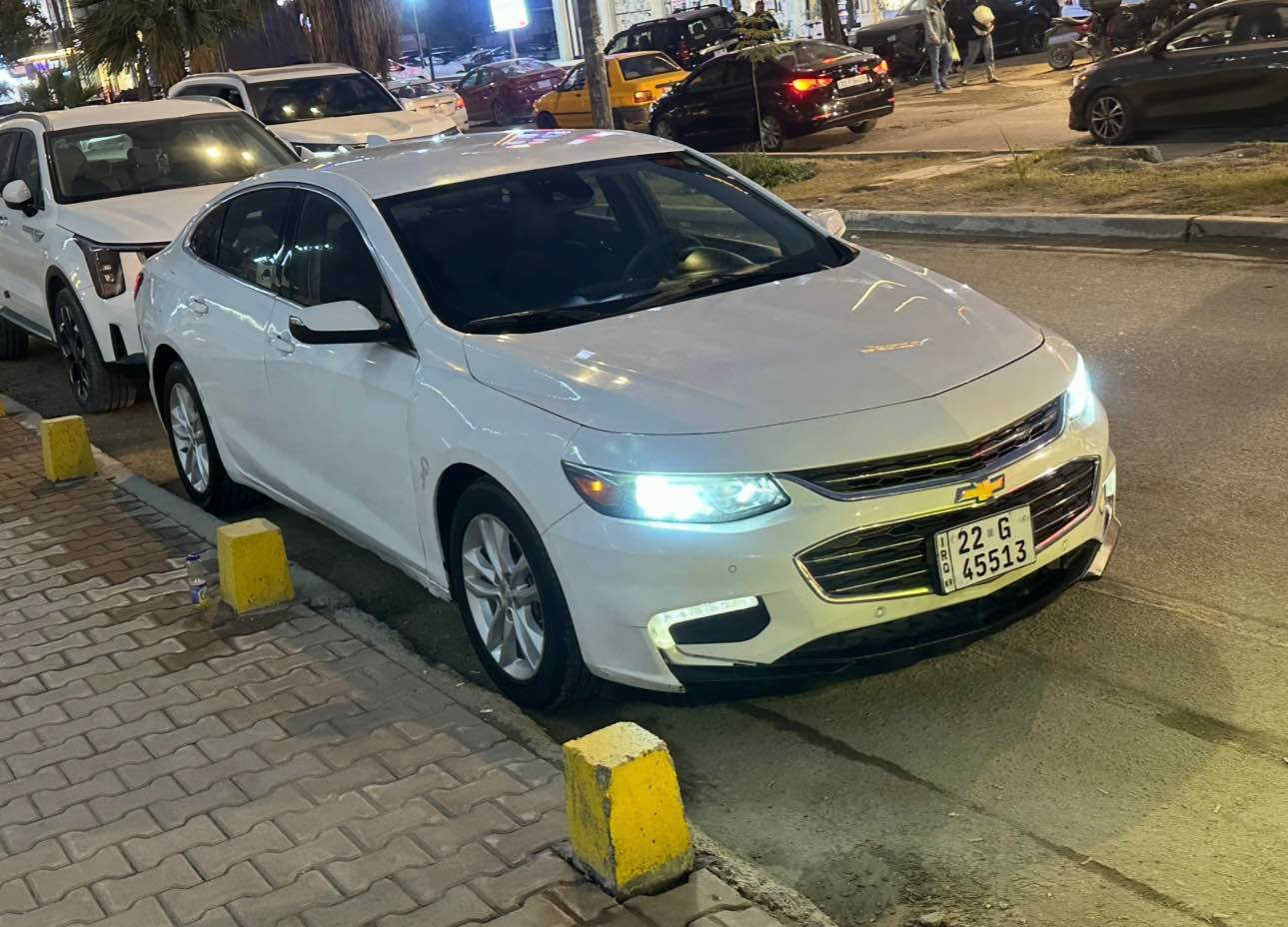 ماليبو 2016 فول موصفات عده بنرما 
حداديه فقط دبلات وشمعات يرادله 
سونار منشور 
حادث جانبي 
كير محرك مكفول 
سياره حلوه وكاعده 

السعر 95 $ مع مجال بصيط 
عنوانه كرخ 
*********** بغداد, العراق
