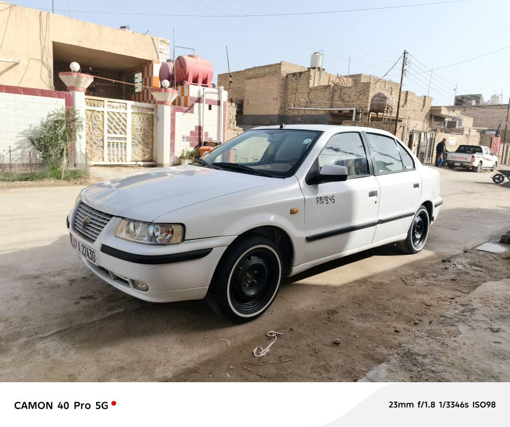 سمند للبيع سعره 41$ سياره مكفوله من ضربه  ويخياس ماعد هلالت معمرت مكينه وكير مكفولات تخم تاير حداديه جديده التبريد شغل  كهربائيات للدعامه الدعاميه كلها شغاله رقم انكليزي  تحويل ثاني اليوم  مكان السياره بشطره غير متواجد عل فيس وتساب عل هذا رقمي *********** الشطره, ذي قار
