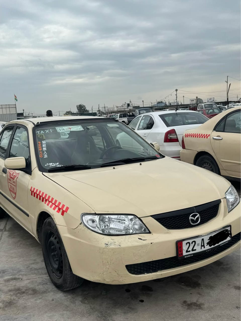 Mazda 323 taxi 
سلاو مازدای ٣٢٣ تەکسی مۆدێل ٢٠٠٢ هەموو شتی بەشەرت رەقەم سەنەوی نوێ دینار مەسرەفی نیە وەرگەراو براوە بە شەرت لێدرای گەورەی نییە غاز و بەنزین بە شەرت گێر و مەکینە بە شەرت أربيل, العراق


**إذا كنت صاحب هذا الإعلان وتريد حذفه لأي سبب، رجاءا أرسل رسالة إلى الدعم الفني**