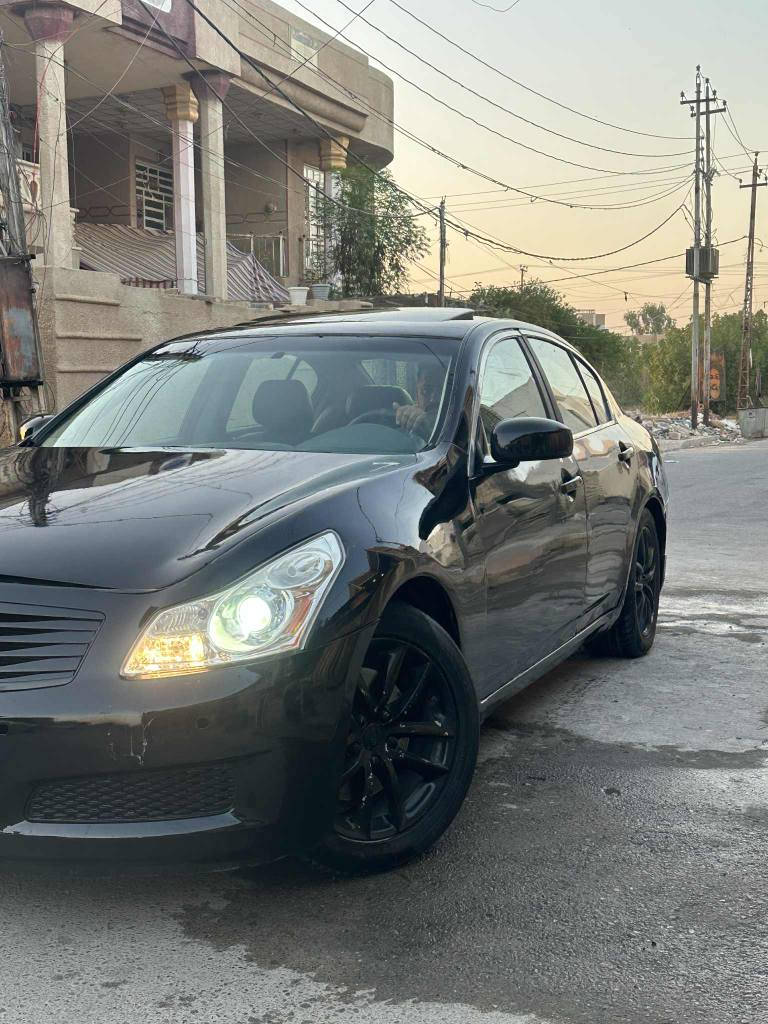 سلام عليكم انفنتي ٢٠٠٧ جي ٣٥ مكينه وكير مكفولات وارد أمريكي حادثه جاملغ خلف السائق بدون دواخل مصبوغه عام يحتاجله ترتيب رقم بغداد تحويل ثاني يوم شرط سعره ٦٨ وبيه مجال حق الجيه *********** واتساب ترهم مراوس بغداد, العراق
