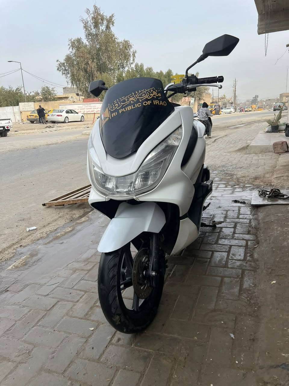 السلام عليكم paxجيل ثاني ياباني مكينة 150مكينة كفالة دراجة حلوة نضيفة السعر ١٣ورقةمكاني مدينة  الصدر ***********
