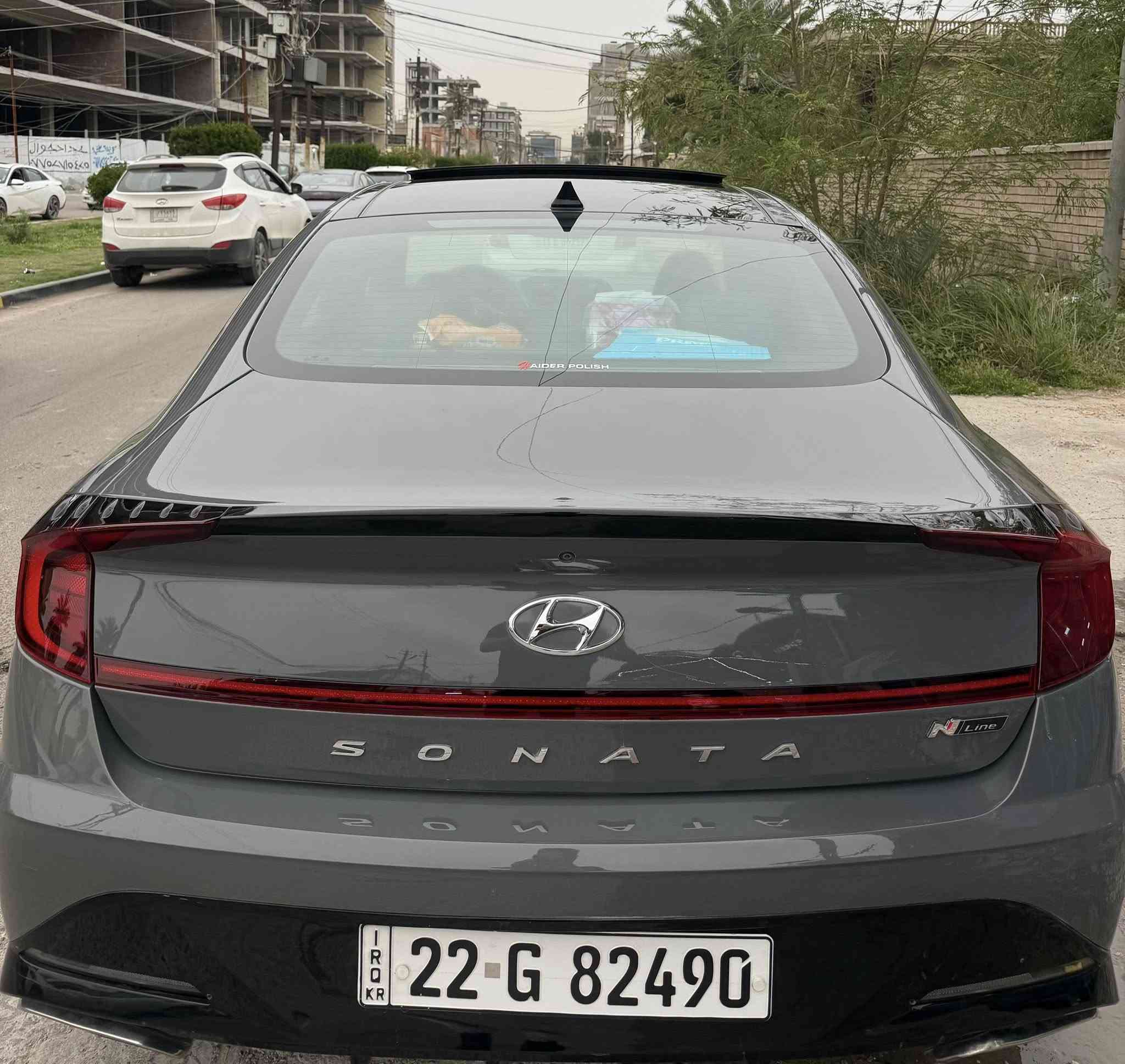 Hyundai Sonata N Line 2022سوناتا 
التفاصيل كلها داخل المنشور
🔹 المحرك: 2500 تيربو (🔥 صاروخ)
🔹 اللون: سمنتي مميز
🔹 وارد: أمريكي
🔹 ناقل الحركة: أوتوماتيك
✨ المواصفات (فووول للاخير)
✔️ سقف بانوراما
✔️ رادارات
✔️ إنارة داخلية محيطية
✔️ كيجات إلكتروني
✔️ كشنات رياضية
✔️ نظام صوت ممتاز
📌 الحالة:
ربع بنيد (صبغ + جاملغ خلفي + باب خلفي فقط)
📸 صور الحادث مرفقة بالمنشور 
📍 السيارة نظيفة جداً ماشيه 63 الف كيلو متر
💰 السعر: 196$
📞 للتواصل: ***********
مكان السياره المنصور
