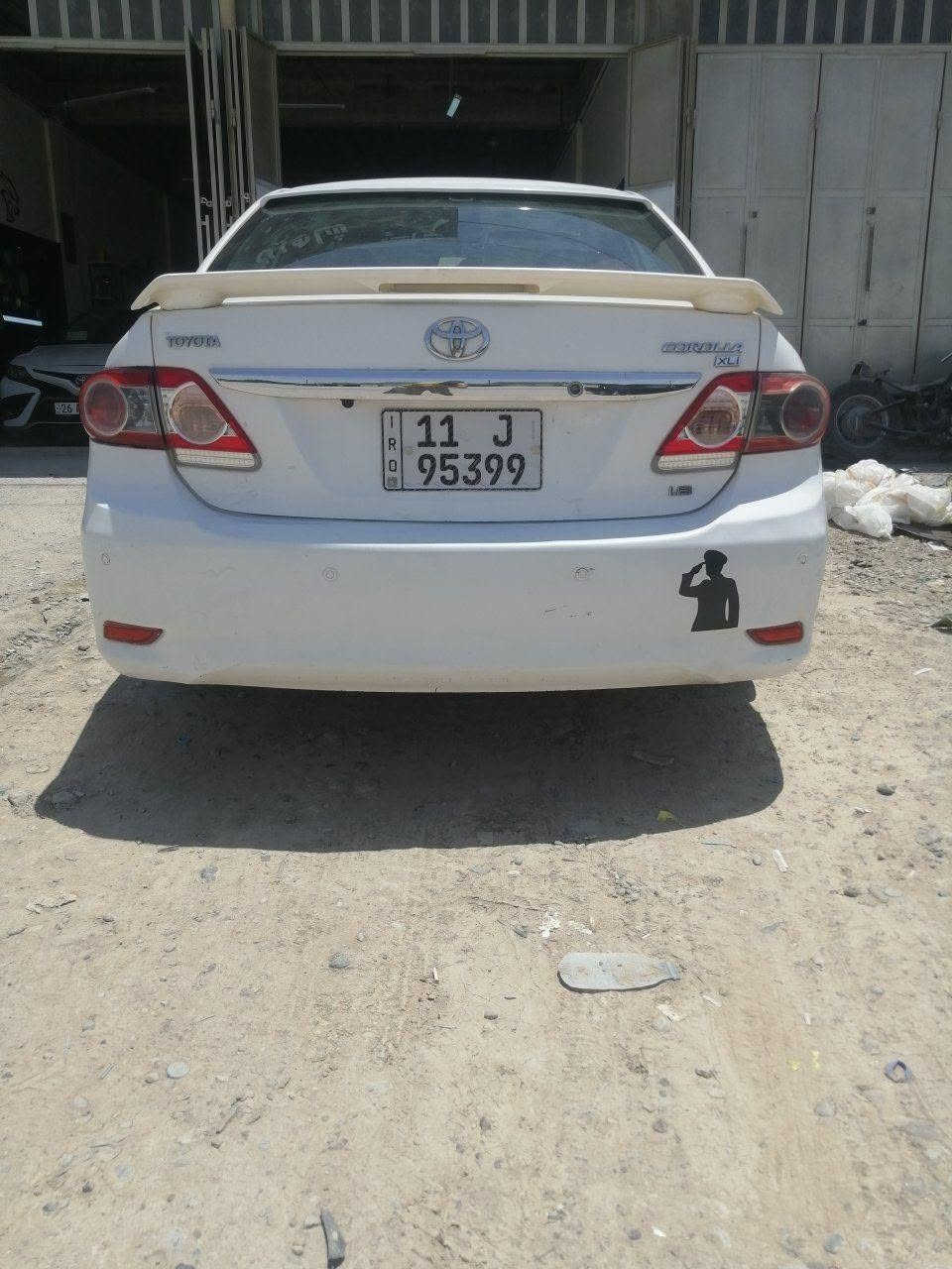 كورلا ٢٠١٢ وارد سعودي محرك ١٨٠٠ كير محرك بحالة جيدة تبريد شغال ضررها صفحة السكن مثل ما موضح بالسونار بيها ٥ قطع صبغ
بغداد دولي باسمي شوكت ماتريد احولك
*********** سامراء, صلاح الدين
