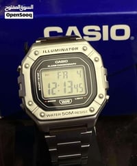 كاسيو • فضي • منبه