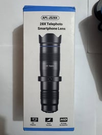 ناظور ٢٨x • مدى ١٫٥كم • تركيب موبايل