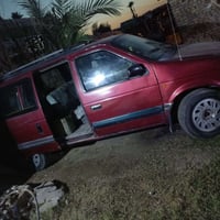 دوج كرفان 7راكب موديل91 رقم جديد سنويه ابسمي كهربأياته كامله كير ومحرك...