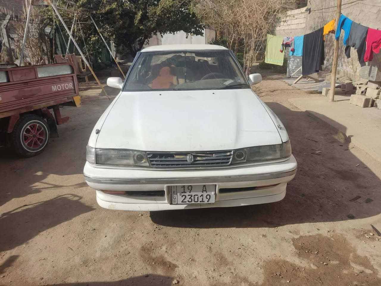 سلام عليكم
سياره مارك عضم مديل 91 سياره مرتبه مثل ما جاي تشوف بلصور 
السياره جاهزه مكينه وكير خير من الله مكفوله من الكصه ونقل جثه ولظربه القويه هزه جديده السنويه جديده تخلص ال 2030 مكان السياره نجف السعر 46 وبيه مجال ما متوجد علفيس الرقم بي
 وتساب ***********
