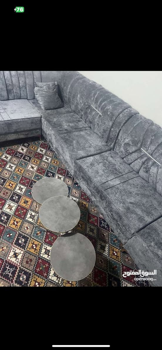 السلام عليكم تخم ديوان جديد غير 7متر وليس 6
تخم جديد ماصارلة كم يوم من مشترينا تخم قوي مقعد بلاويد 18 ملم وسفتنج ضقط عالي بي ضمان سنة من صاحب معرض بل حكيمية
*********** خمس ميل
375 بي مجال ماخذينة 425
 توجد خدمة توصيل
