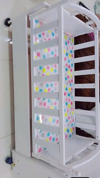 سرير أطفال • كاروك هزاز • ٦٠×١٢٠سم