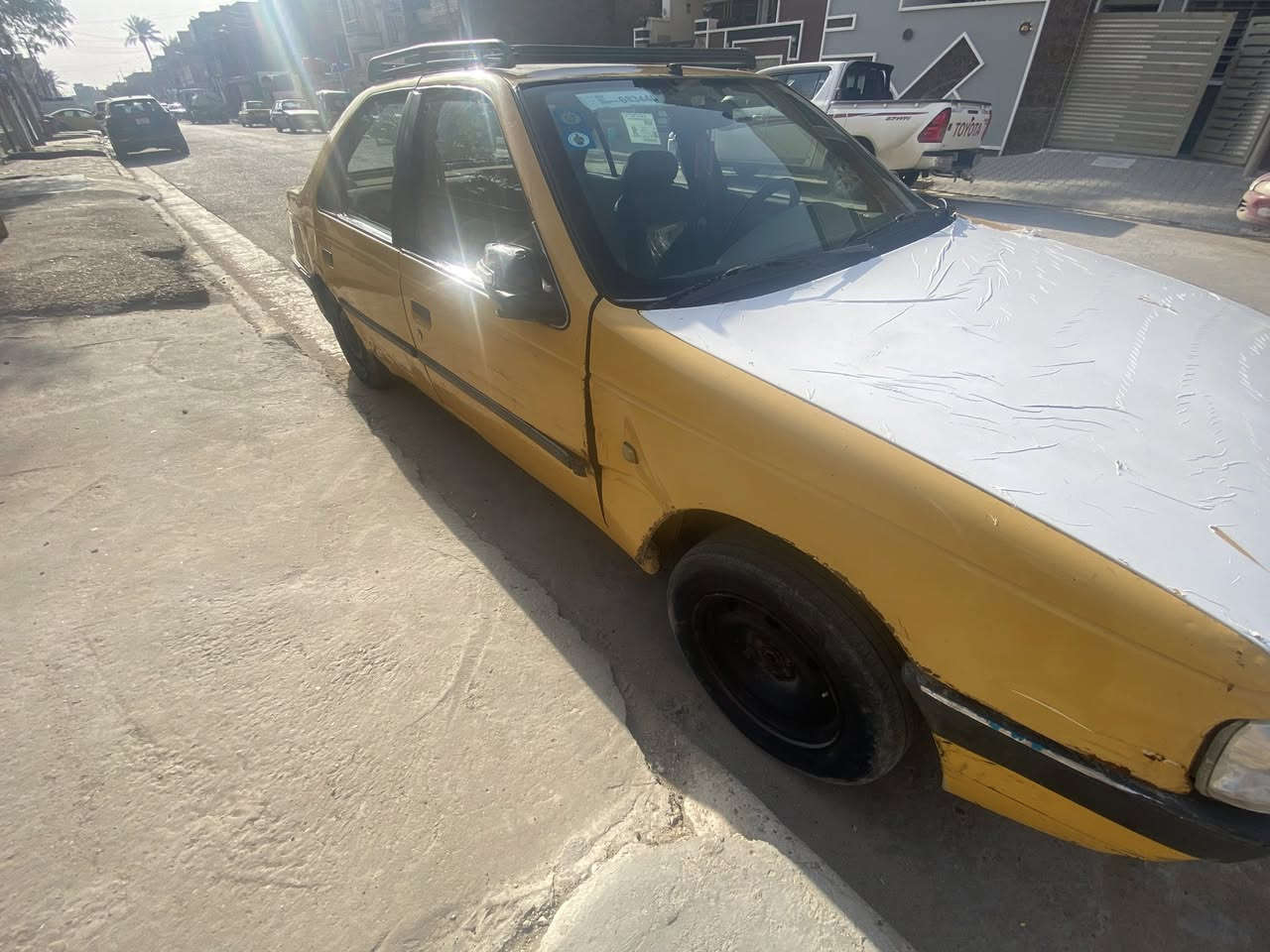 السلام عليكم بيجو GLX 405   /2010
رقم نجف مشروع وطني تحويل ثاني يوم مكاني بغداد الحبيبية
السيارة گشرها واضحة كدامكم مكينتها خير من الله 
ابيعها على وضعها ب 18$
غرامتها والهيئة ممدفوعة سنويتها 2028

***********
الرقم الاحتياط 
***********‬
