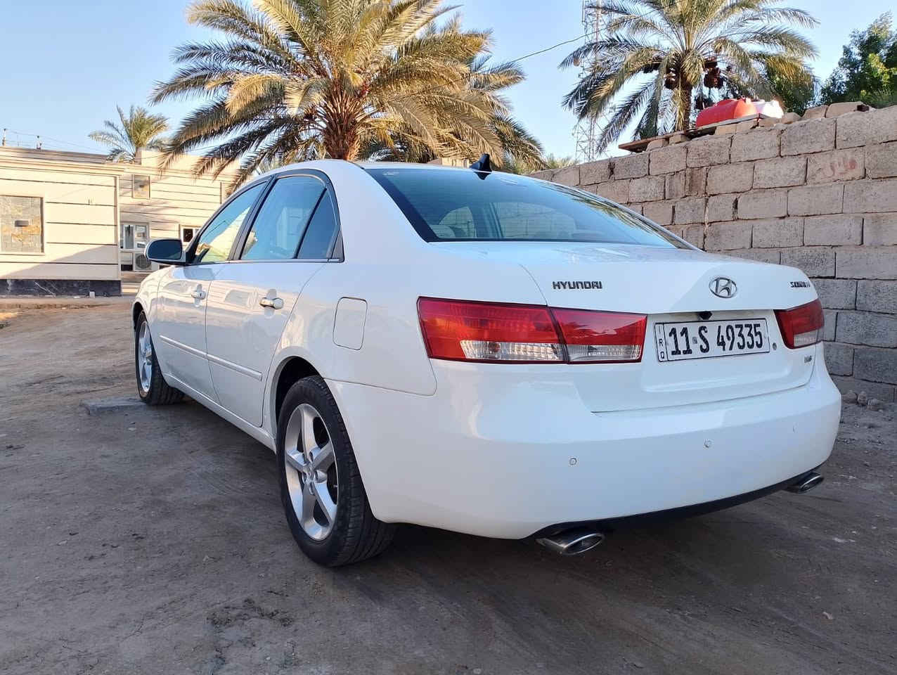 سوناتا 2007 محرك سته سلندر
السونار موجود بالمنشور 
السعر 103 وبيها مجال
مكاني المسيب
***********
