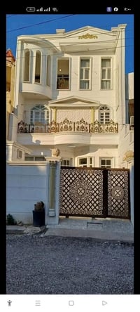 دار حي القضاة 147متر 3طوابق فول مواصفات  200 مليون 07719574760
