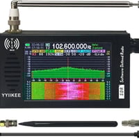 مستقبل SDR • شاشة 4.3 بوصة • 100 كيلوهرتز-149 ميجاهرتز