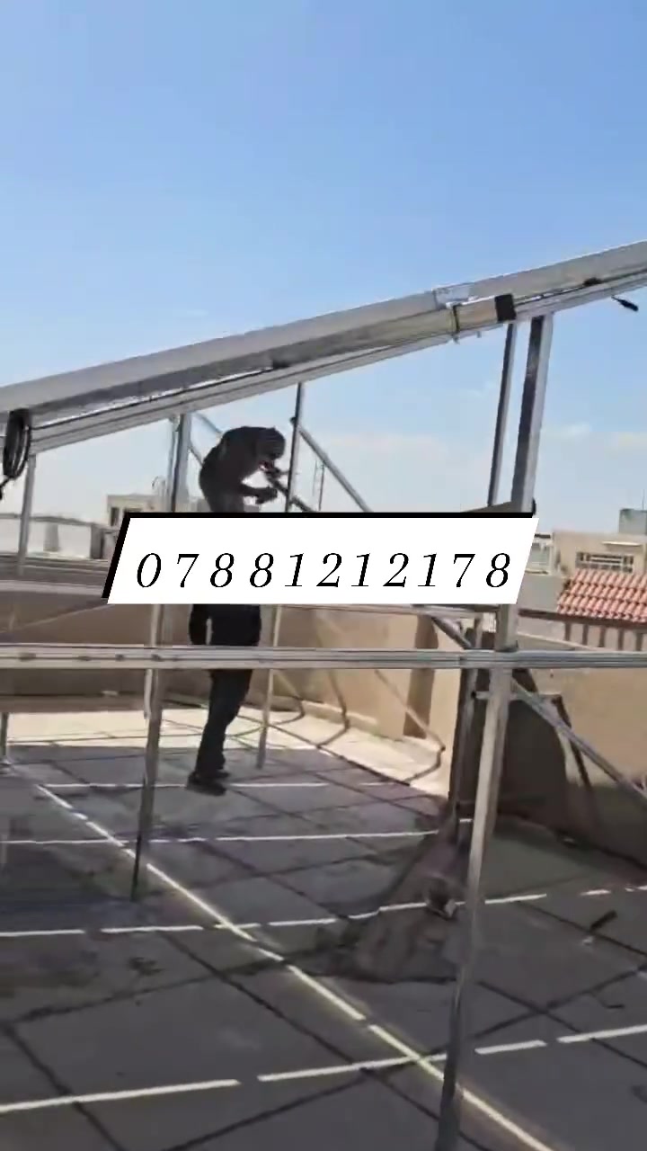 تم تنصيب منضومه طاقة شمسية منطقة حي جهاد 12لوح اعمالنه ميكانو لحام كرسته وعمل او عمل ومن الله توفيق ***********
