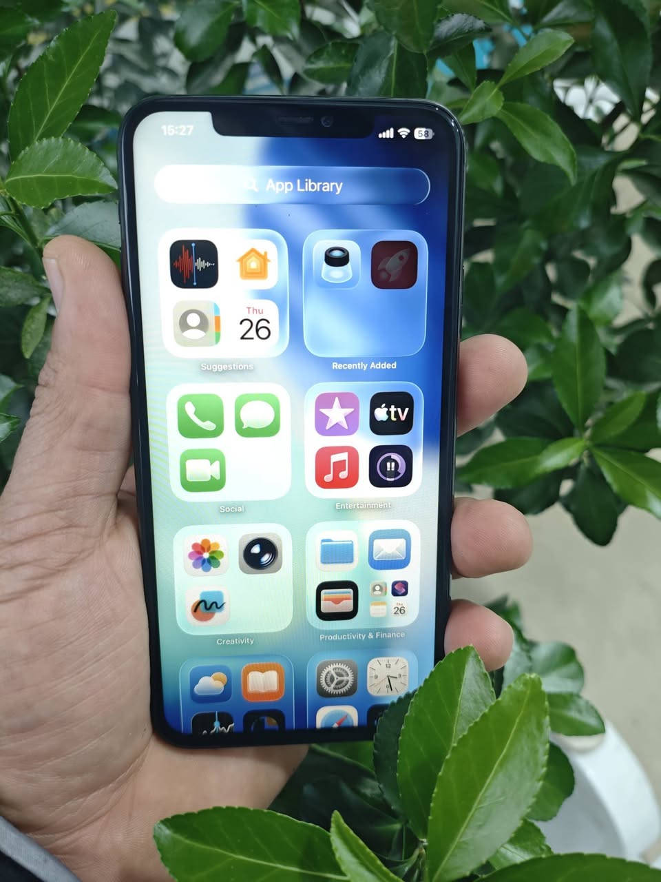 IPHON 11 PRO MAX  256 GB ♦

ئایفۆنێکی دەستی دوو  خاوێن مەزبوت ♦
( شاشەوپشتو پاتری گۆڕاوە شاشەی GX )(پاتری 98 زۆر باش) 
(جوت سیمکارت )(فەیسی ئیش دەکات) (زاکیرە 256 گێگا )

نرخ / 155 هەزار و تۆڵەکەی بەهارو کۆتای 🌹💐🌷

***********
***********
ناونیشان قەڵادزێ
