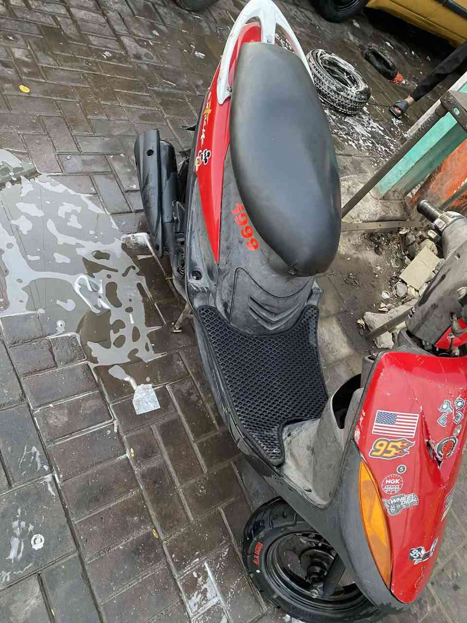 السلام عليكم دراجة للبيع كاملة السعر 550 وبيهة مجال بغداد الشعب  ***********
