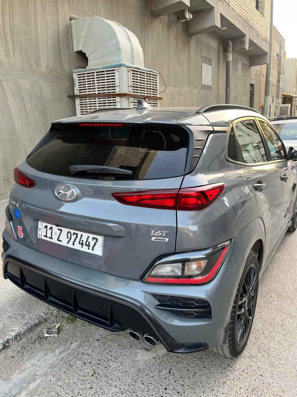 كونا انلاين 23 1600 تيربو السعر 153 وبيها مجال لون سمنتي  بدون ايرباك دخول جديد ترقيم جديد  فول عده الفتحه  صبغ باب فقط بدون دواخل  بدون شاصي و لغد دعاميه الاماميه نصها مضروبه فقط مع تحكيل جاملخ خلفي شبر وجاملخ امامي شبر وصور موجودات   كير DTC دبل كلج S سبورت دفع رباعي  رادار 360توقف ذاتي مع تحذير فتح الابواب نقطة عمياء   كشنات تدفئة  3 وضعيات قيادة شاشة جبيرة كاربلي   تشغيل عن بعد  داخل لونين  مكان السيارة بغداد  وبيها مجال للاستفسار *********** 
***********
