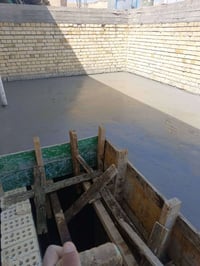 خباطة صغيرة • صب وسقل يدوي • كراج أرضي