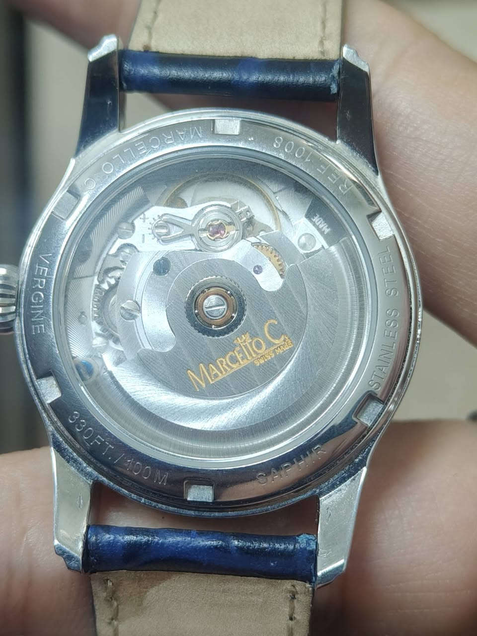 ساعة ماركة سيللو.. مكينة سويسري اوتوماتك  نظيفة 100 %..  مينا صدفي جميلة جدا بالواقع.. جامة زفير . قطر 38.. مع السير الاصلي الحديد اي استفسار اني حاضر


**إذا كنت صاحب هذا الإعلان وتريد حذفه لأي سبب، رجاءا أرسل رسالة إلى الدعم الفني**