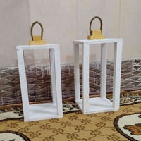 فوانيس رمضان شغل نجار حسب طلب الزبون ال2 سعرهم 15 وال3 سعرهم 25 اي است...