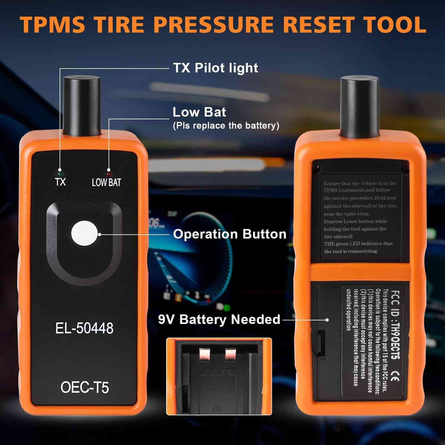 جهاز إعادة برمجة مستشعر ضغط الإطارات (TPMS Reset Tool)
سعر القطعة 15 متوفر توصيل كل العراق


**إذا كنت صاحب هذا الإعلان وتريد حذفه لأي سبب، رجاءا أرسل رسالة إلى الدعم الفني**